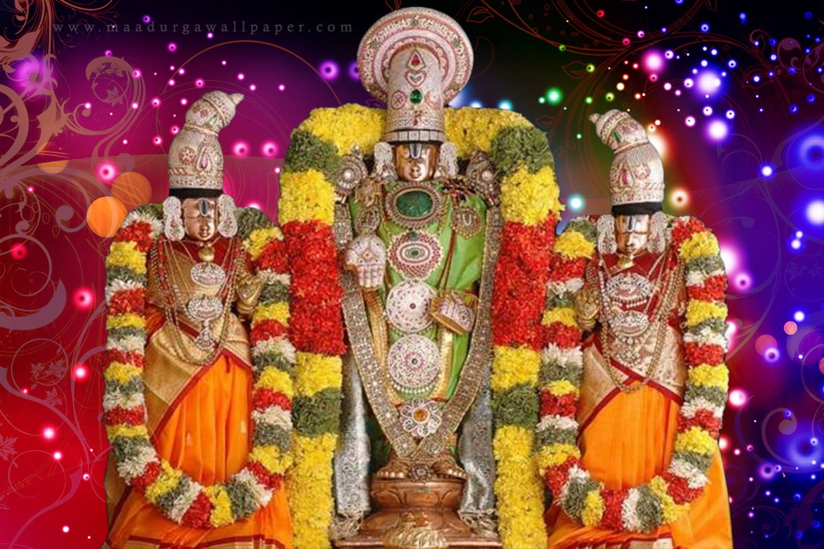 Lord Sri Venkateswara With His Divine Consorts | Tirumalesa